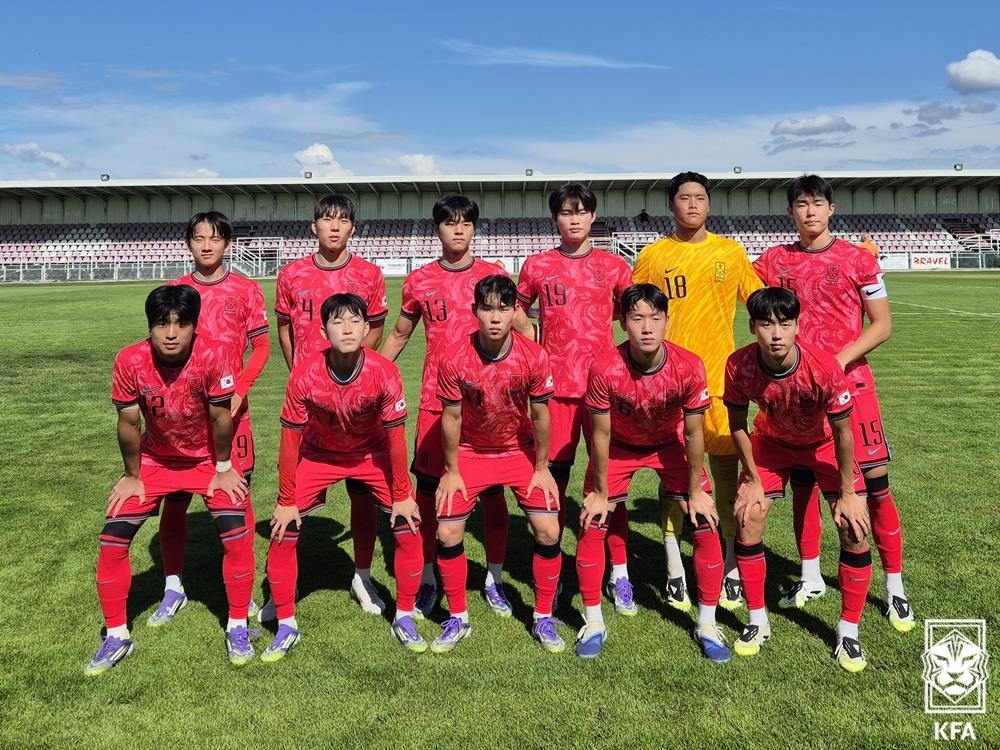 U-17 축구대표팀, 크로아티아 친선대회서 이탈리아에 0-3 완패
