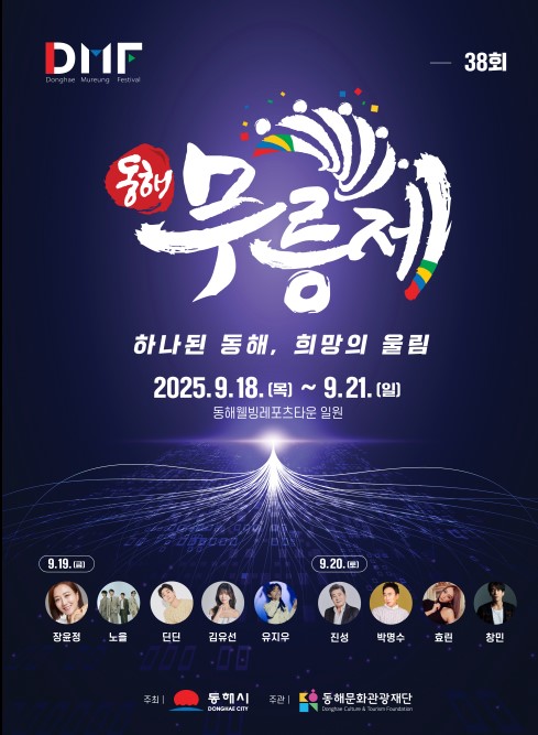 동해무릉제 포스터
