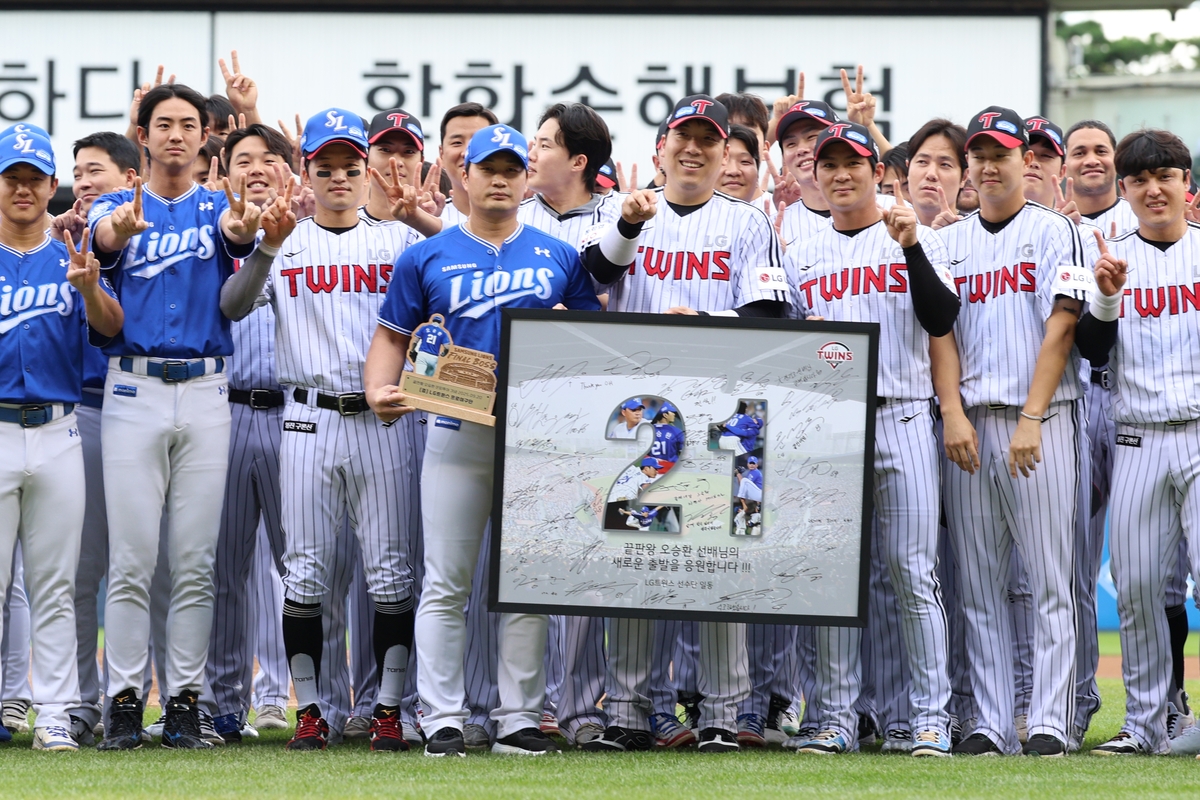 염경엽 "김영우, 오승환 보고 배우길"…오승환 "이미 좋은 투수"