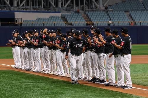 kt, 퓨처스리그 챔프전 우승…상무에 10-5 승리(종합)