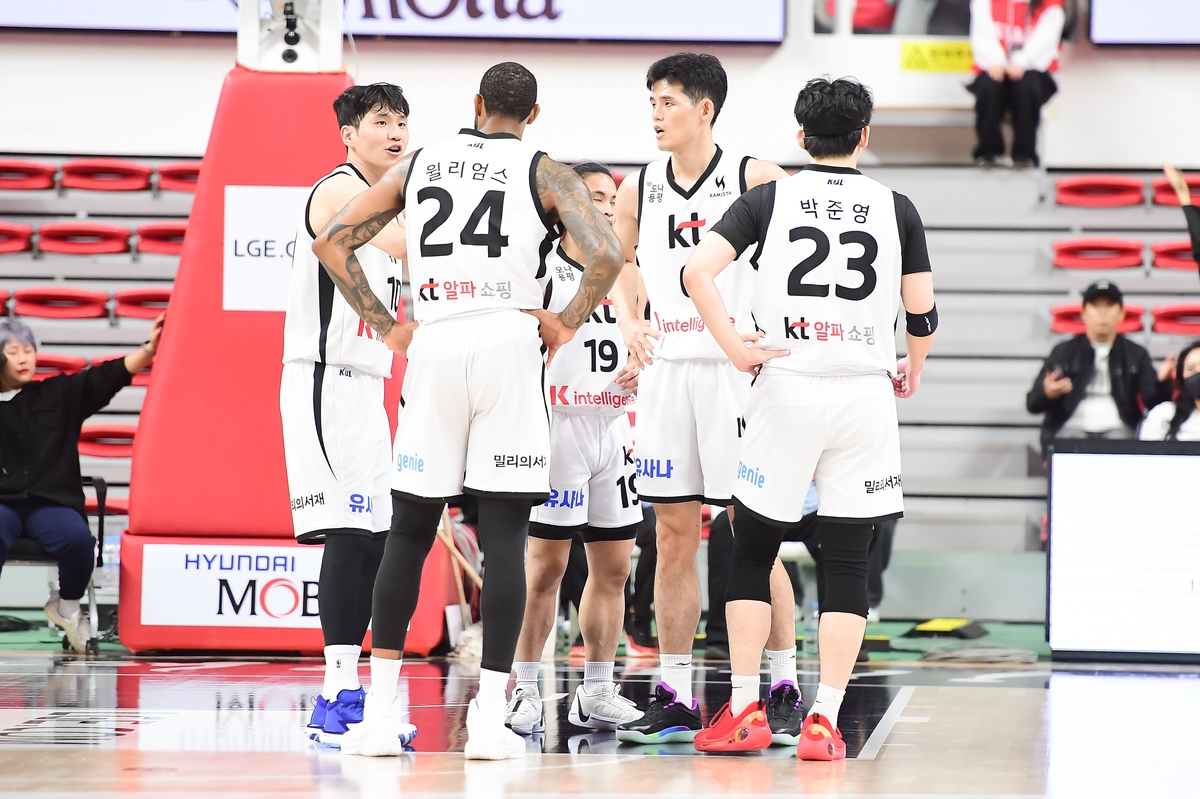4쿼터 막판 5분36초 양팀 0득점…kt, 현대모비스에 허무한 승리