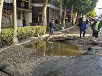 %22수도꼭지서 흙탕물만…%22 면목2동 상수도 파열에 일대 혼란