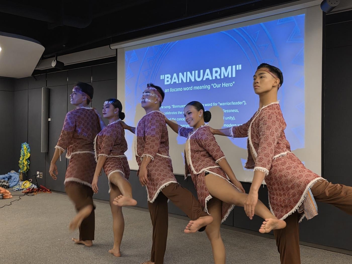 일로코스·팡가시난 전통 무용 [사진/성연재 기자]