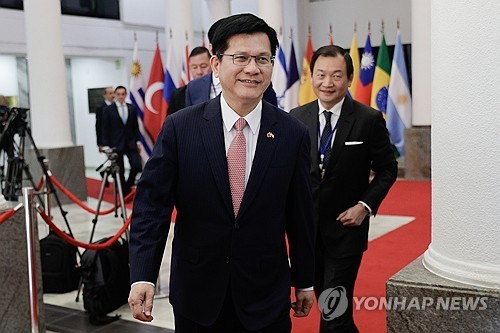 린자룽 대만 외교부장