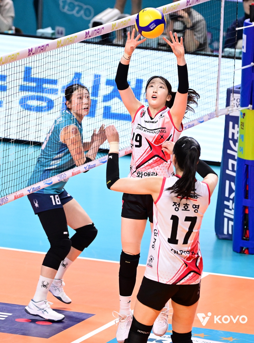 고희진 감독의 격려…세터 최서현은 성장 중…주눅 들지 말길
