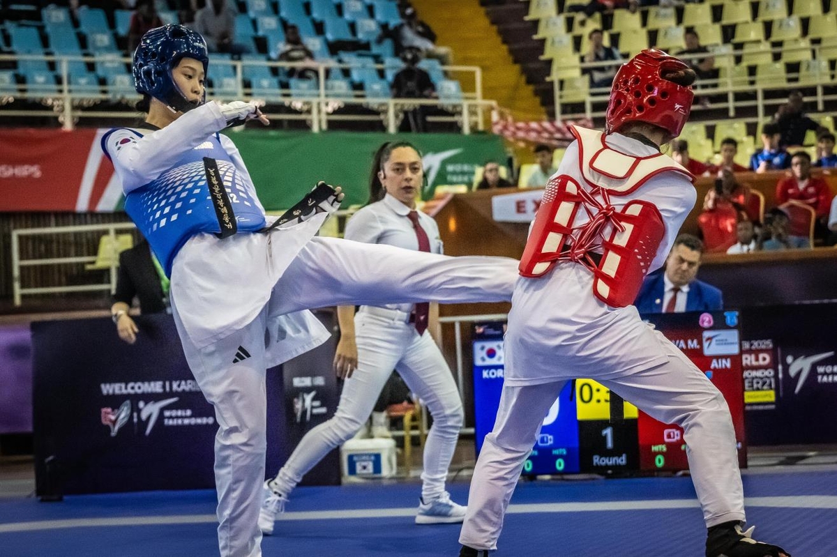 태권도 김향기·양준영, U-21 세계선수권대회서 은메달