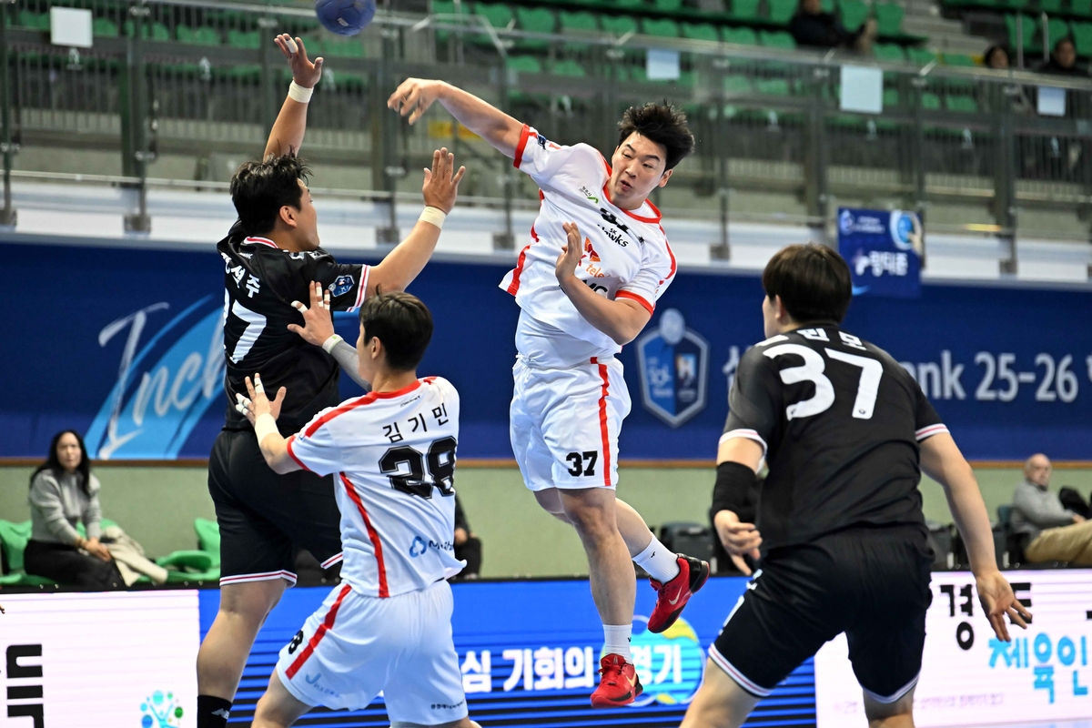 SK, 하남시청 꺾고 핸드볼 H리그 1라운드 5전 전승