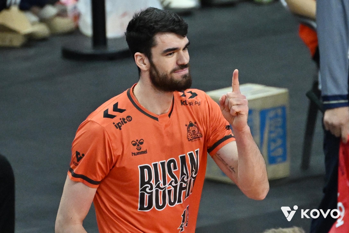 OK저축은행의 외국인 주포 디미트로프