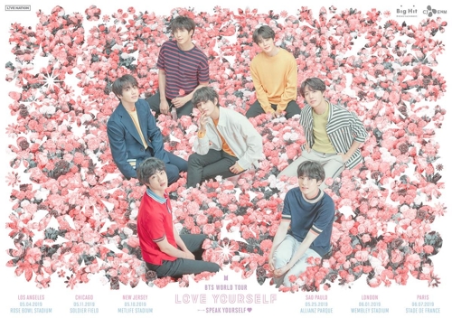 BTS reiniciará su gira mundial por América, Europa y Japón