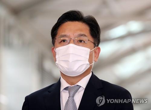 La foto de archivo muestra al jefe negociador nuclear de Corea del Sur, Noh Kyu-duk.