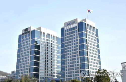 La foto de archivo, sin fechar, muestra las sedes de Hyundai Motor Co. y Kia Corp., en el sur de Seúl.