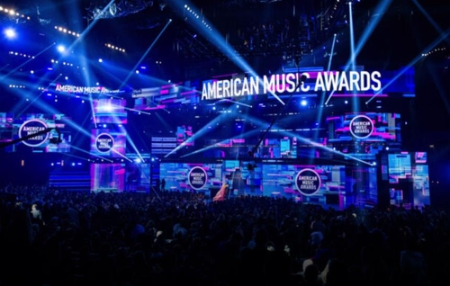 Imagen capturada del sitio web de los American Music Awards 2022. (Prohibida su reventa y archivo)