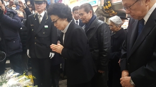 新大久保駅事故から１８年　李秀賢さん追悼（１月２８日）