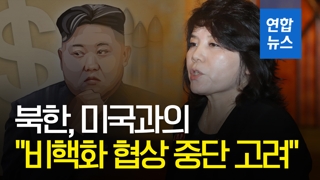 [영상] 북한 "미국과 비핵화 협상 중단 고려"