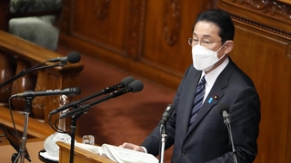 일본 기시다 첫 시정연설서 한국 딱 한문장 언급…"적절 대응 요구"