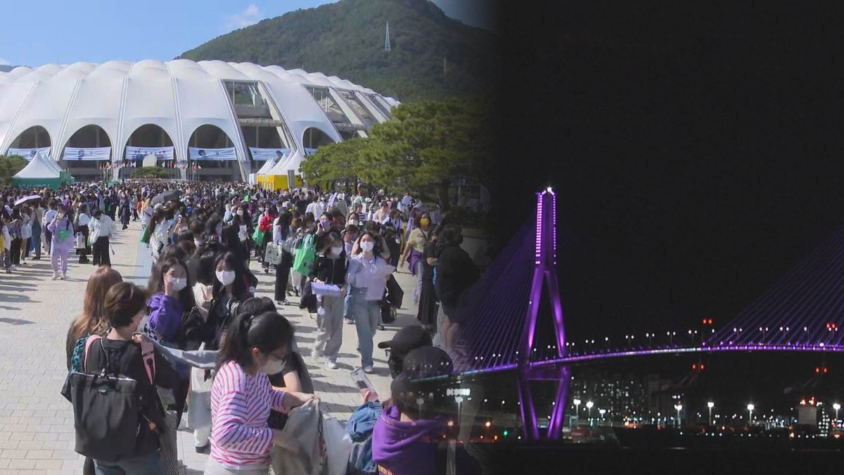 BTS celebra un concierto gratuito en Busan para promover la candidatura a la Expo Mundial 2030