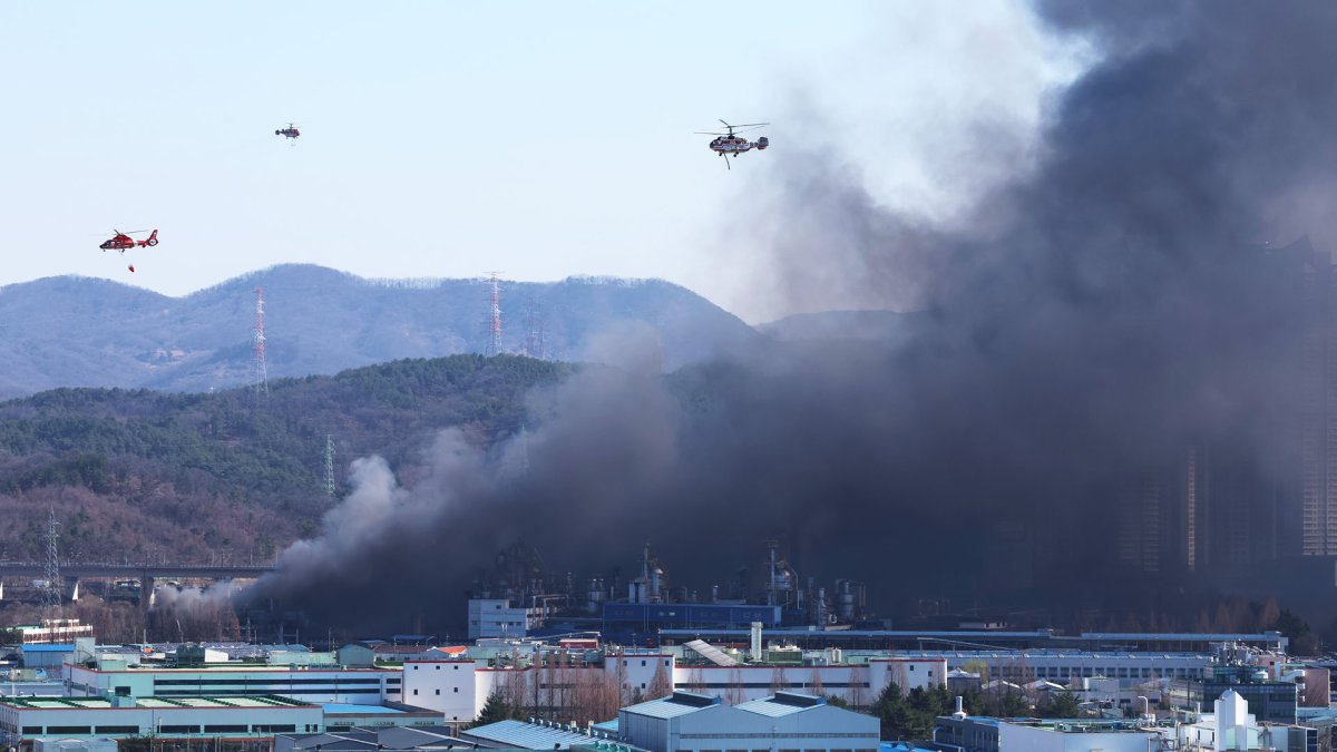 Un incendie à l'usine Hankook Tire à Daejeon a été maîtrisé