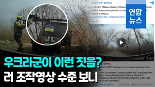 [영상] 우크라군이 러시아 모녀 사살 위협?…충격 영상 진실은