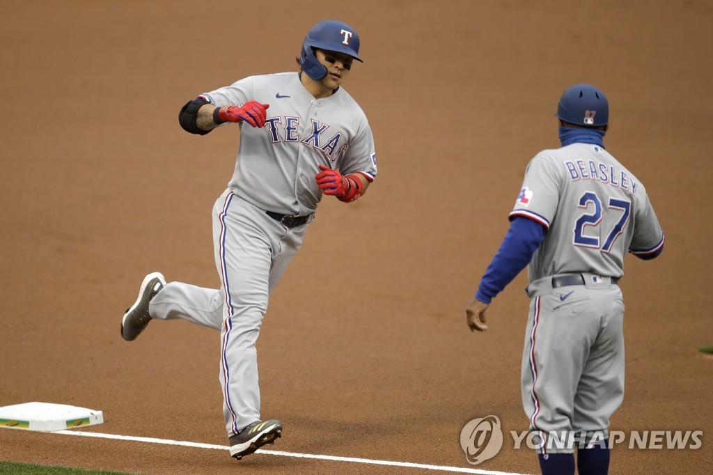 Rangers' Choo Shin-soo blasts his 36th career leadoff homer