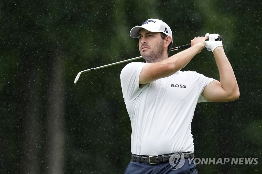 패트릭 캔틀레이의 1라운드 경기 모습