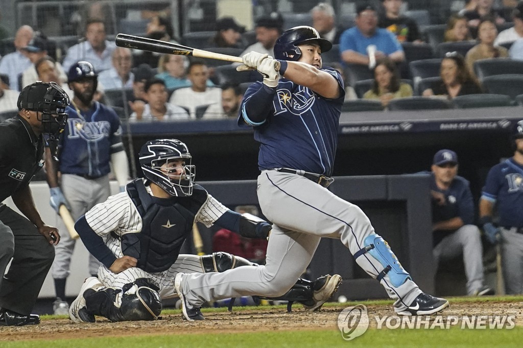 Rays' Ji-Man Choi is ultimate Yankees, Gerrit Cole nemesis