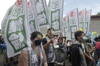 대만 지방선거서 확진자 투표금지 논란…