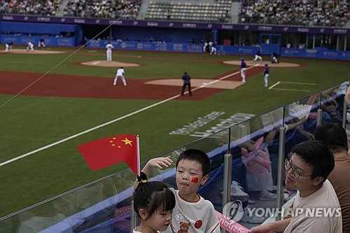 [아시안게임] 중국야구, 일본에 1-0 승리 '이변'…5일 슈퍼라운드 한일전