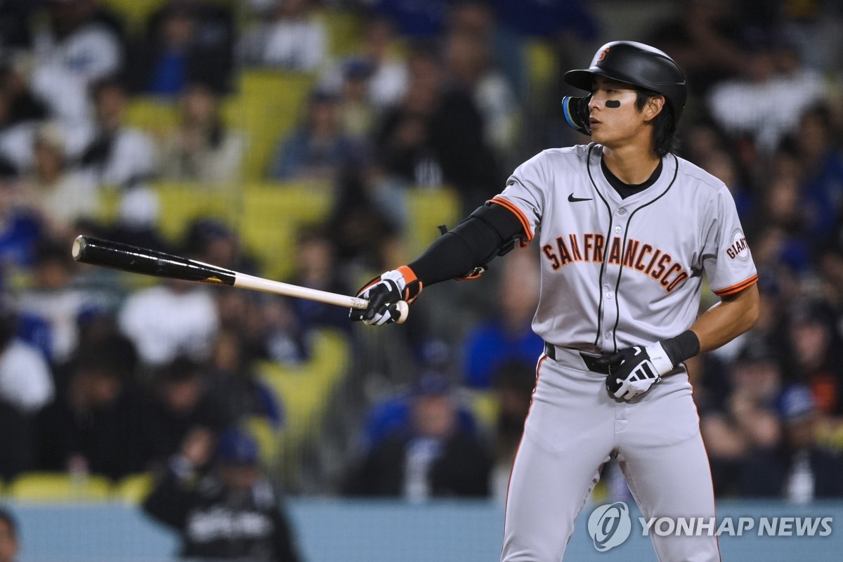 Giants' rookie Lee Jung-hoo extends on-base streak to 6 games; Padres' Kim  Ha-seong goes hitless | Yonhap News Agency