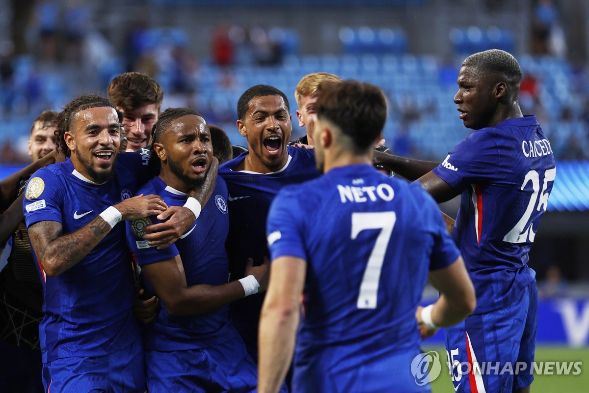 첼시, 벤피카 4-1 잡고 클럽월드컵 8강행…뇌우로 4시간38분 혈투