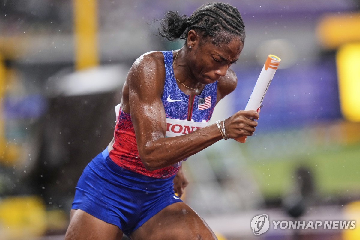 제퍼슨, 12년 만에 탄생한 세계육상선수권 여자 단거리 3관왕