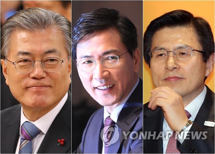 韓国大統領選支持率　文氏が自己最高で連続首位