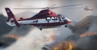 강원 인제 기린면서 산불…헬기 2대 투입해 진화 중