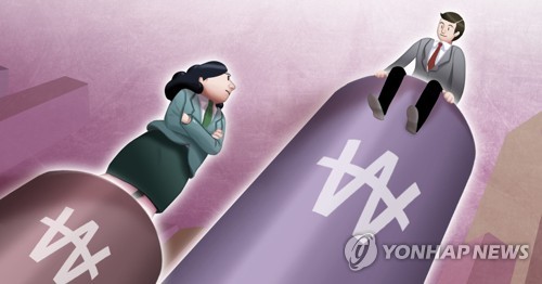 韓国の男女賃金格差　ＯＥＣＤワースト＝２６年連続