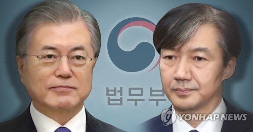 문재인 전 대통령 - 조국 전 법무부장관 (PG)