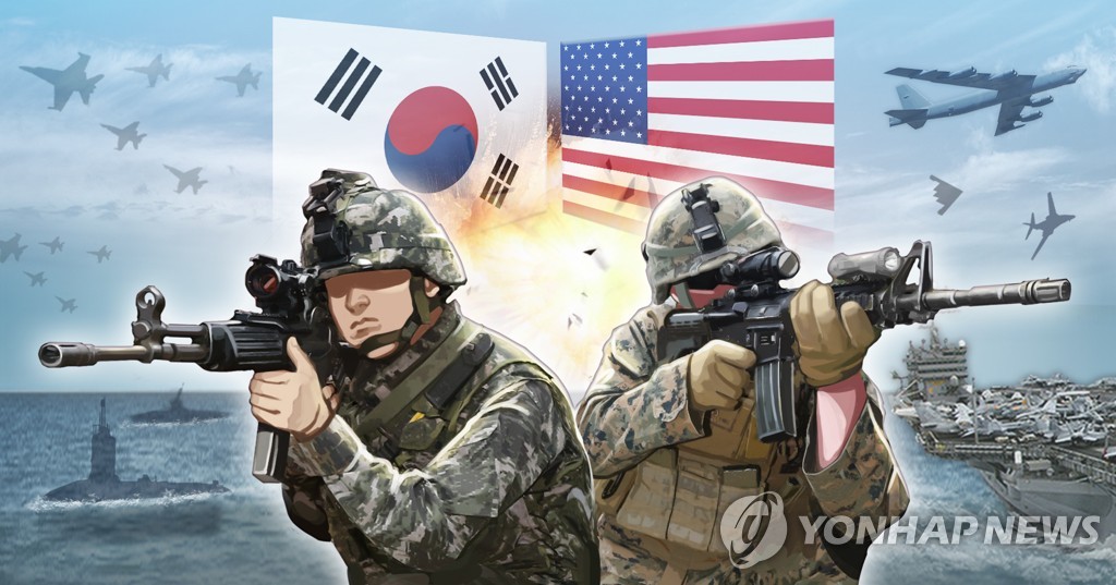 Corea del Sur y EE. UU. comienzan su entrenamiento conjunto en medio de la protesta de Corea del Norte - 1