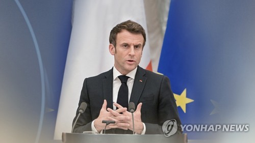 에마뉘엘 마크롱 프랑스 대통령 (CG)