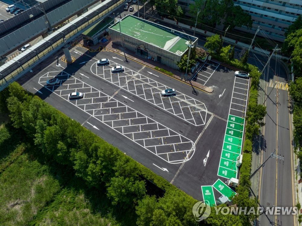 ソウル市が旧正月連休に公営駐車場を無料開放する（同市提供）＝（聯合ニュース）≪転載・転用禁止≫