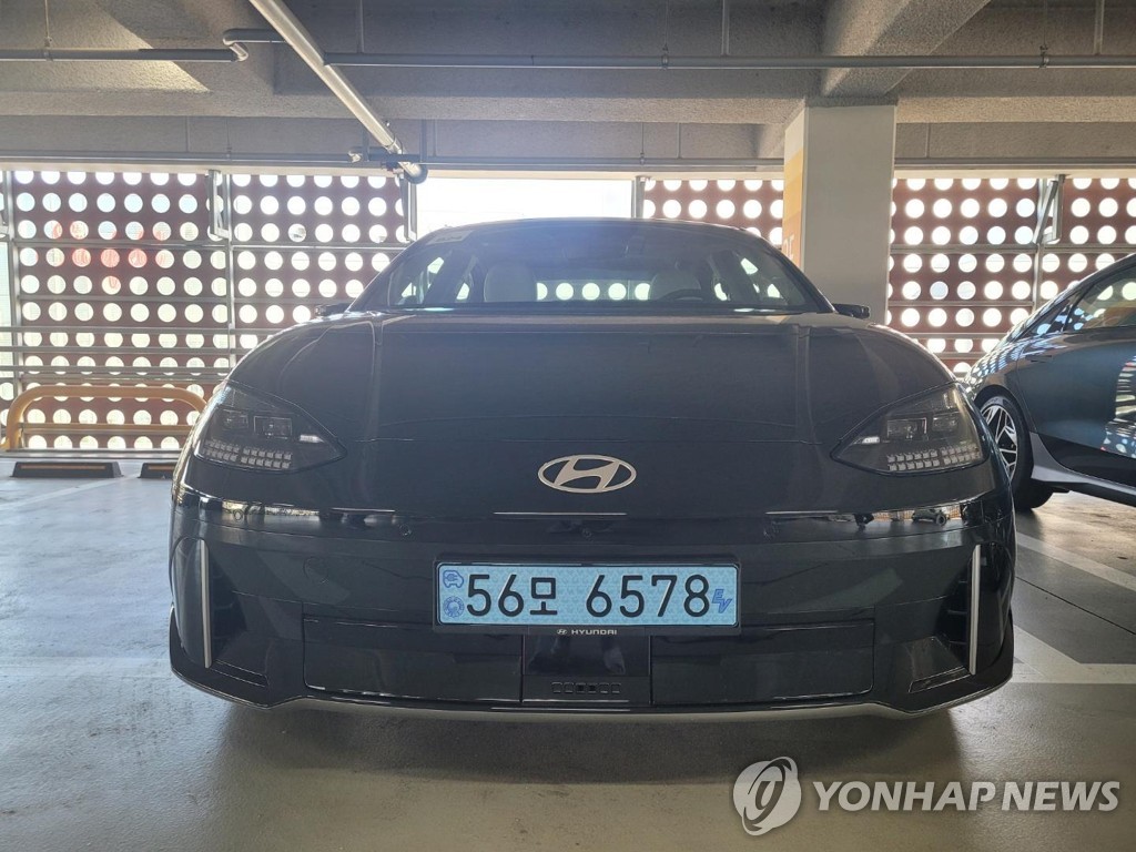 This undated file photo shows the all-electric IONIQ 6. (Yonhap) 