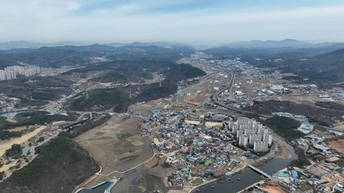 This undated file photo provided by the government of Yongin shows the site of an envisioned industrial zone for non-memory chips. (PHOTO NOT FOR SALE) (Yonhap)