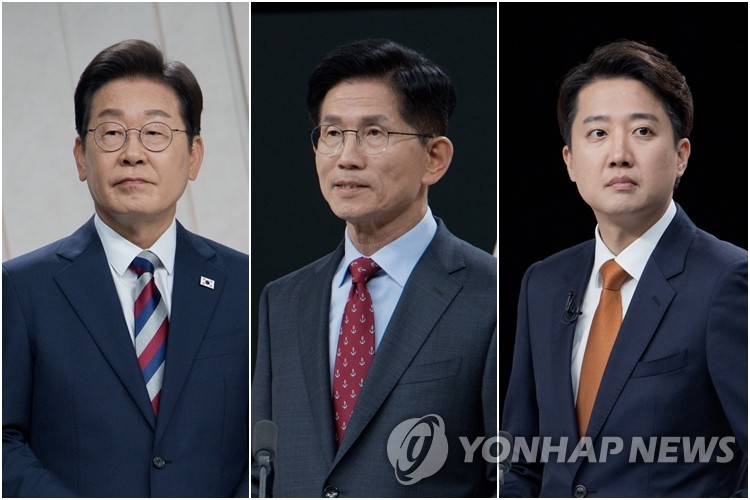 이재명 49.2%·김문수 36.8%·이준석 10.3%…