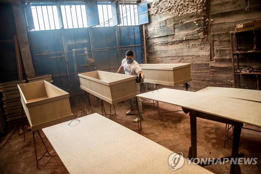 페루의 관 제조업체