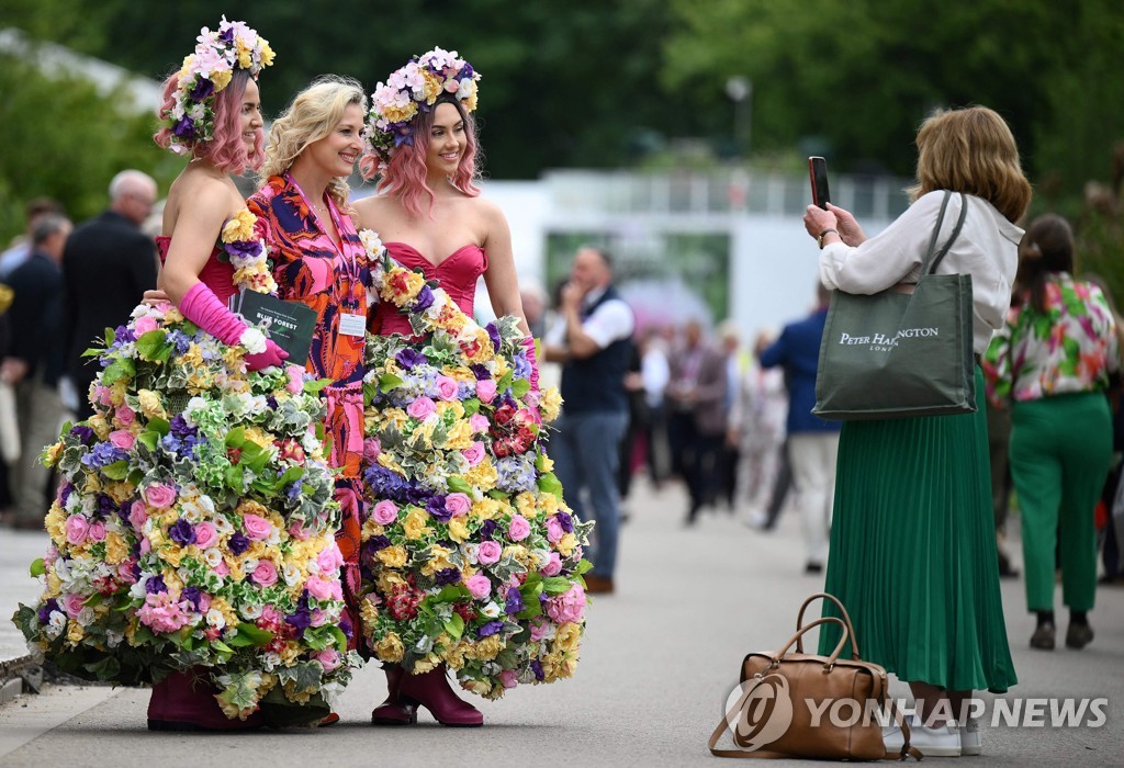 ′세계 최대 꽃 축제′…영국 런던서 열린 첼시 플라워쇼