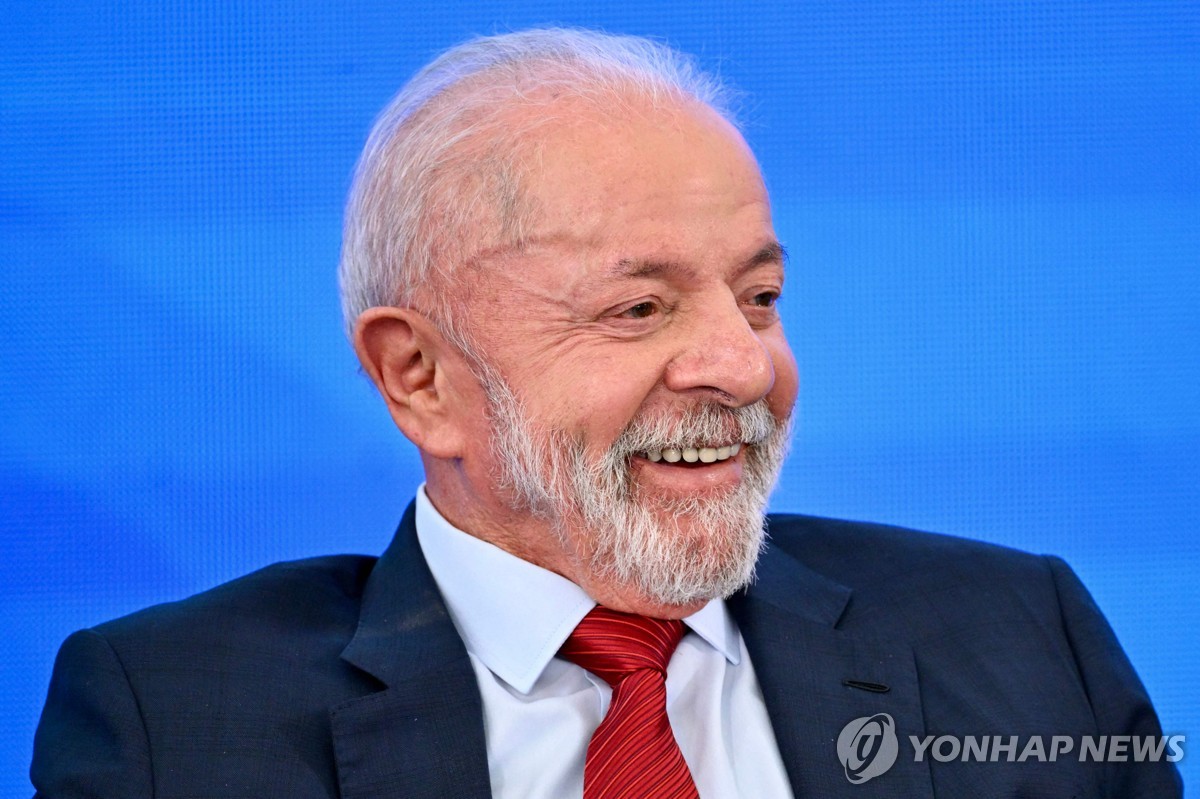 루이스 이나시우 룰라 다시우바 브라질 대통령