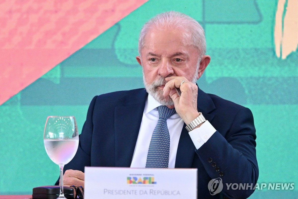 루이스 이나시우 룰라 다시우바 브라질 대통령