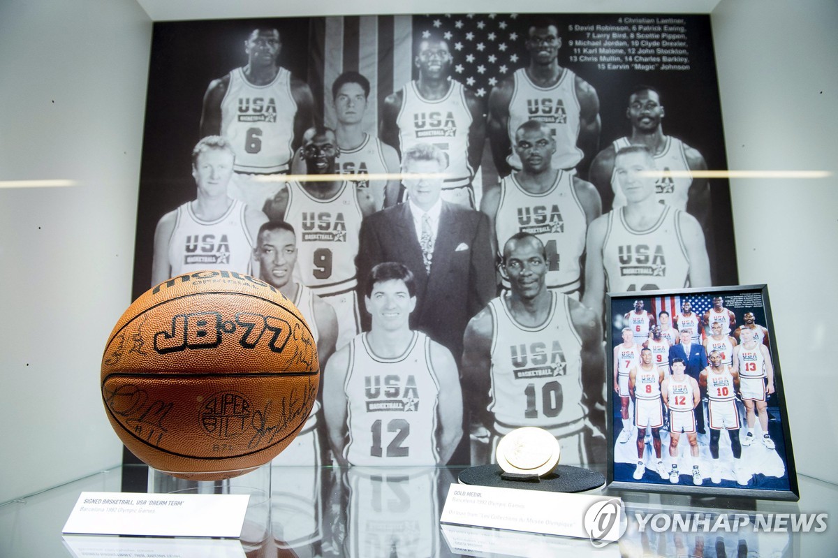 1992년 모인 미국 농구 '드림팀'