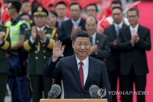 시진핑 홍콩 오나…"홍콩 지도부, 일주일 '폐쇄 루프' 생활"