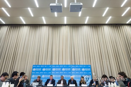 국제보건기구(WHO)가 2020년 1월 코로나19에 대해 공중보건 비상사태를 선언했을 당시 회의 모습