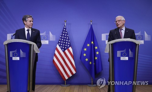 미국·EU, 우크라 위기 속 에너지 안보 논의…협력강화 모색