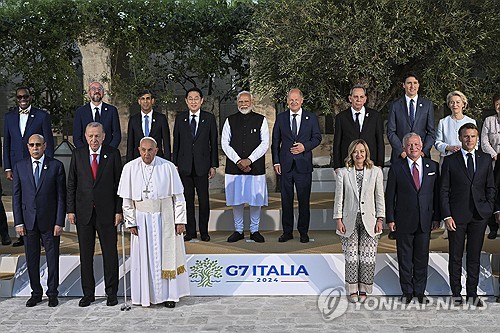 G7 정상회의 "북·러 군사협력 증가 가장 강력한 용어로 규탄"