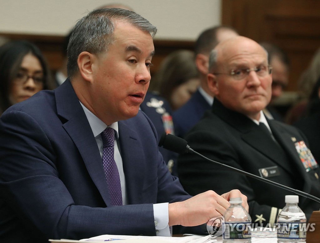 (LEAD) U.S. defense official expresses support for peace declaration with N. Korea